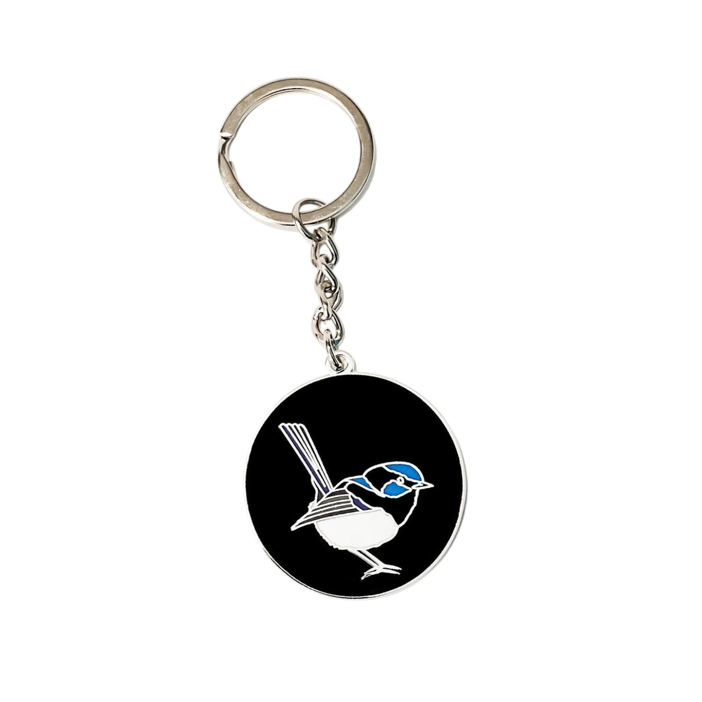 Superb Fairy Wren Keyring