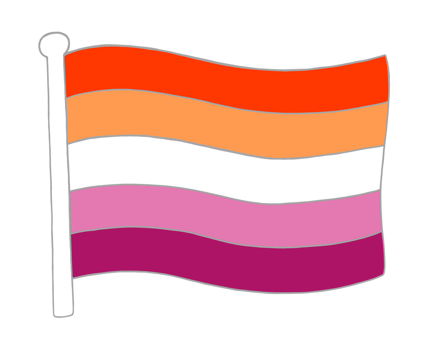 Yay Gay Large Flag