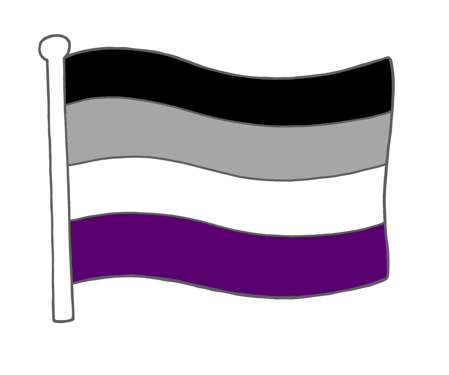 Yay Gay Small Flag