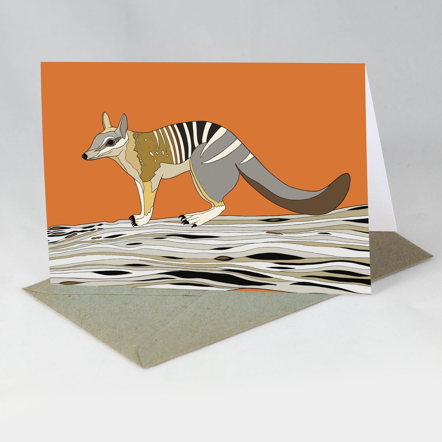 Endangered Animal Card - Numbat