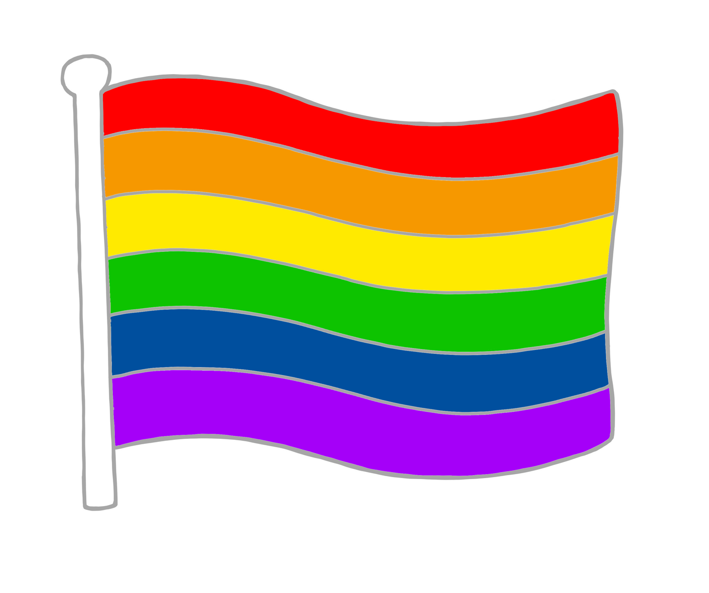 Yay Gay Large Flag