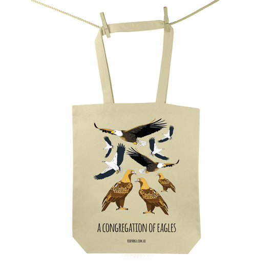 Congregation of Eagles Tote Bag