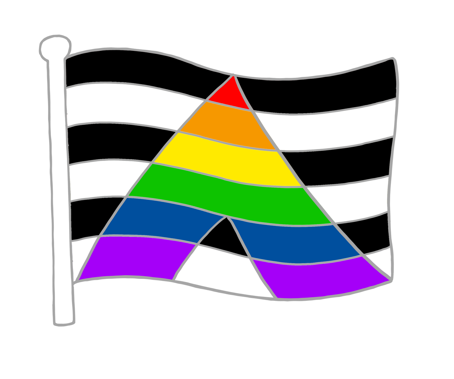 Yay Gay Large Flag