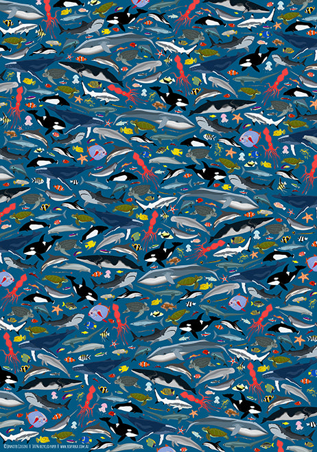 Ocean Wrapping Paper