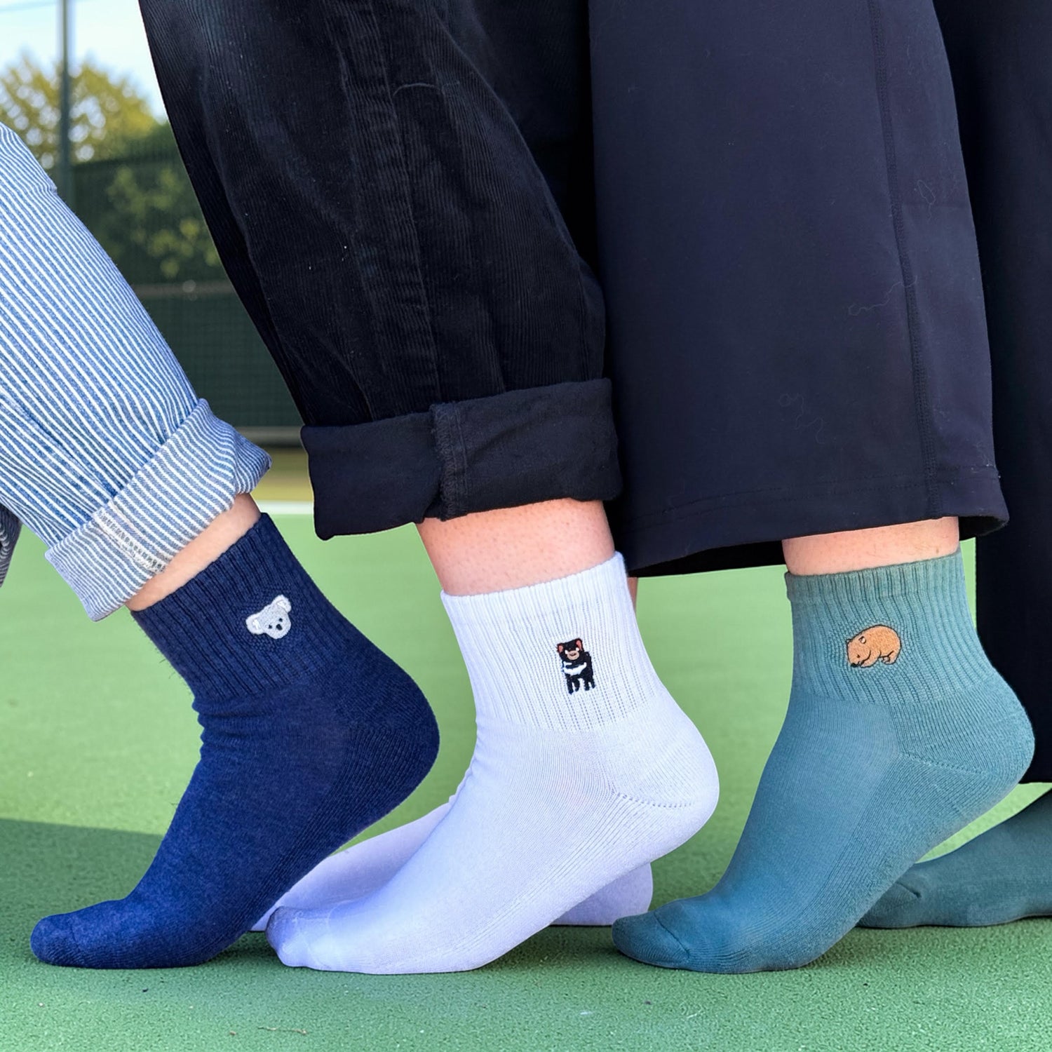 Red Parka Sports Socks