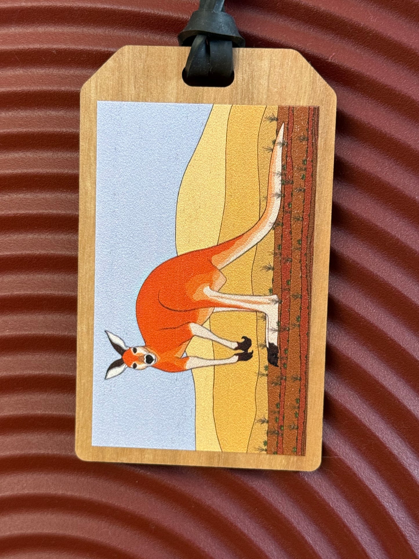 Kangaroo Luggage Tag