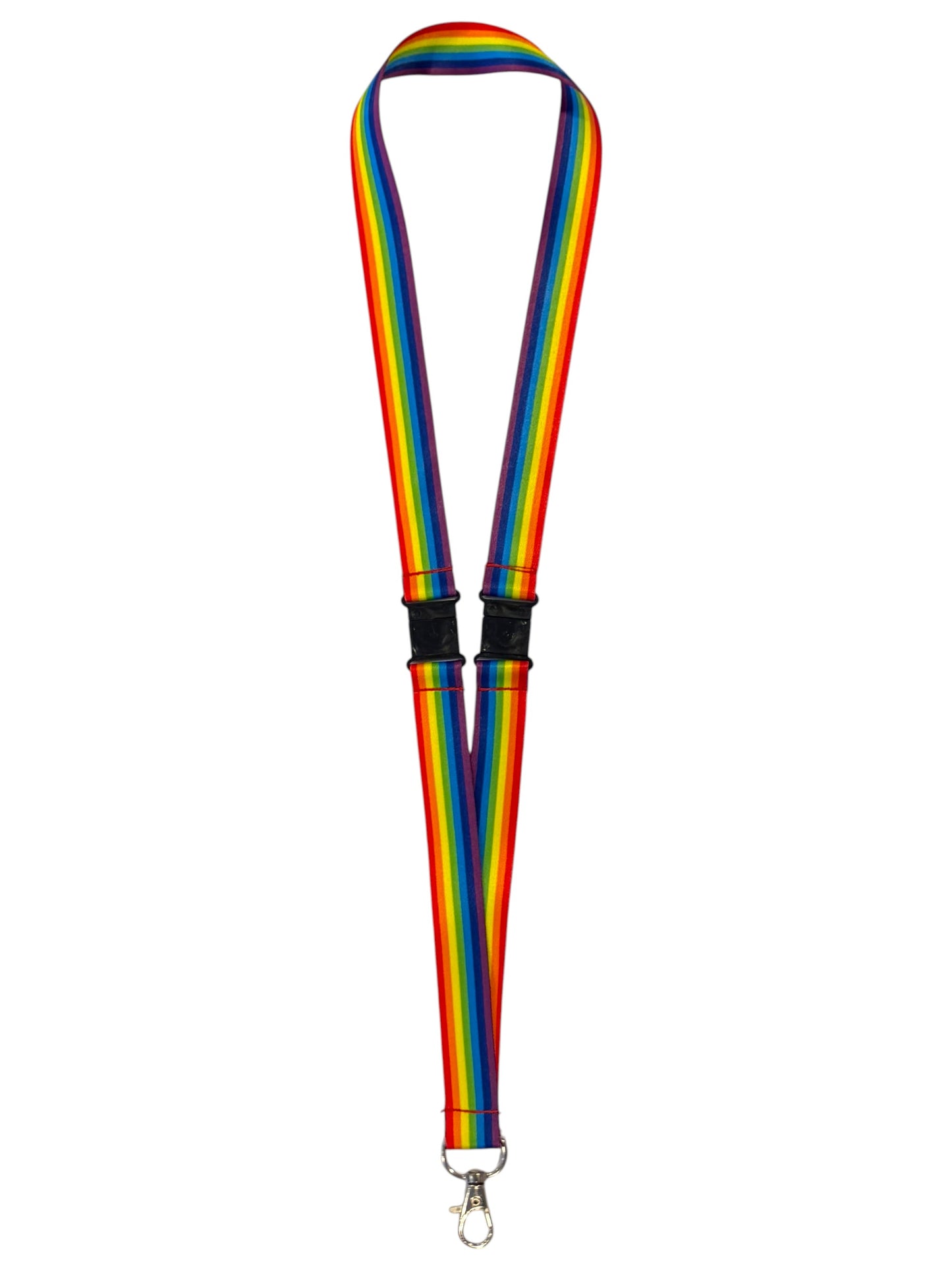 Rainbow RPET Lanyard