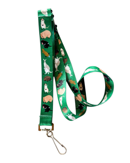 Aussie Animals RPET Lanyard