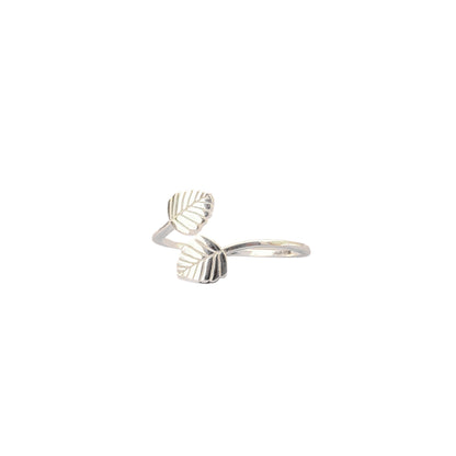 Recycled Silver Fagus Ring