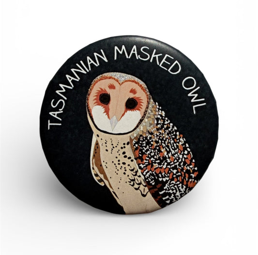 Tasmanian Masked Owl Bottle Opener Magnet