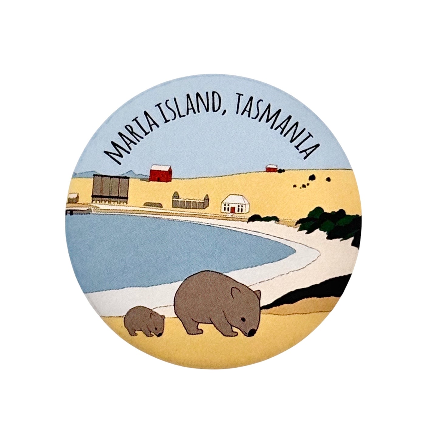 Maria Island Bottle Opener Magnet