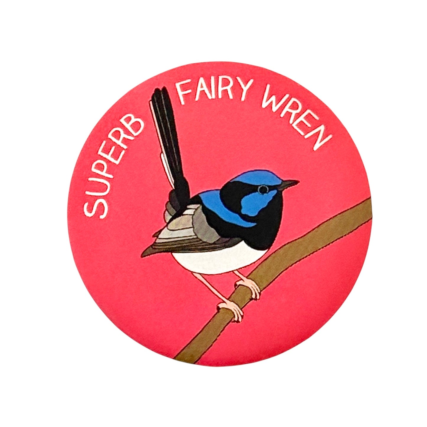 Superb Fairy Wren Bottle Opener Magnet