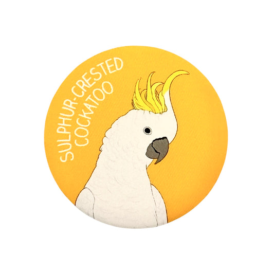 Sulphur Crested Cockatoo Bottle Opener Magnet