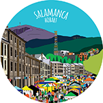 Salamanca Market Bottle Opener Magnet