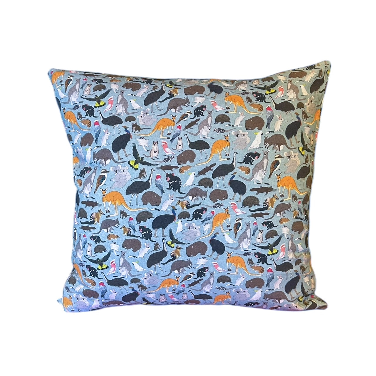 Australian Animals Recycled Cotton Cushion Cover