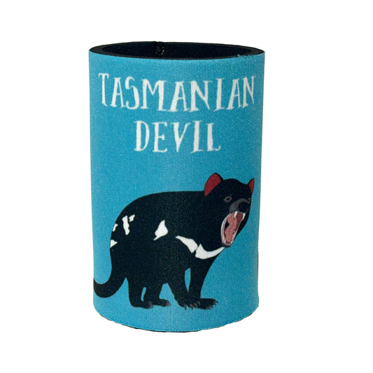 Devil Stubby Holder (Blue)