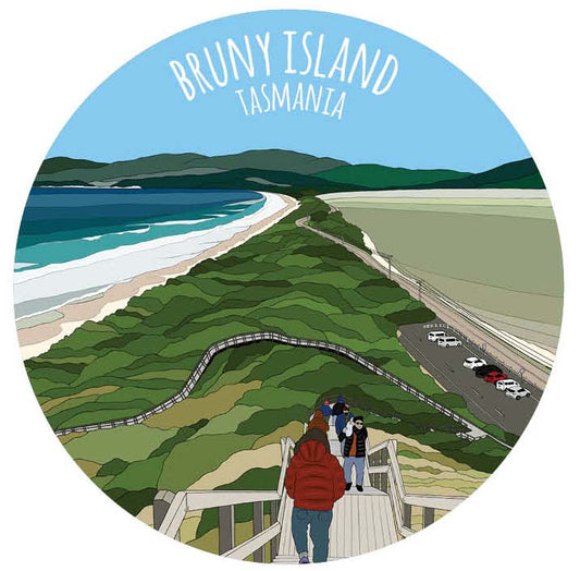 Bruny Island Bottle Opener Magnet