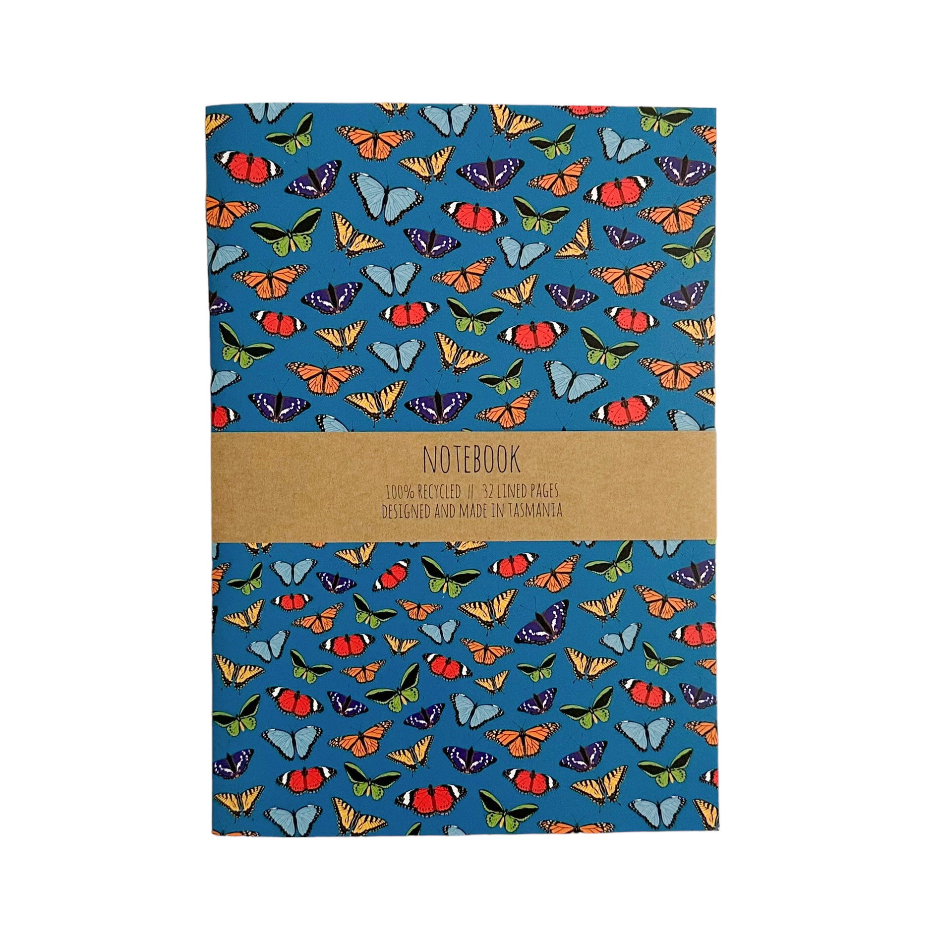 Butterflies Notebook – Red Parka