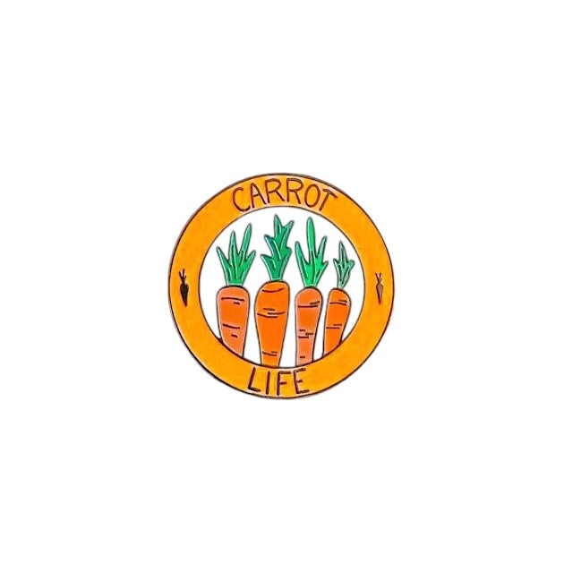 Life Pin Carrot Life Pin – Red Parka