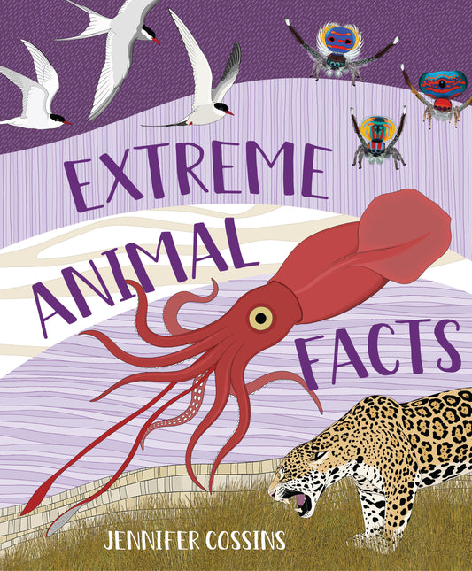 Extreme Animal Facts Book and Squid Sock Bundle