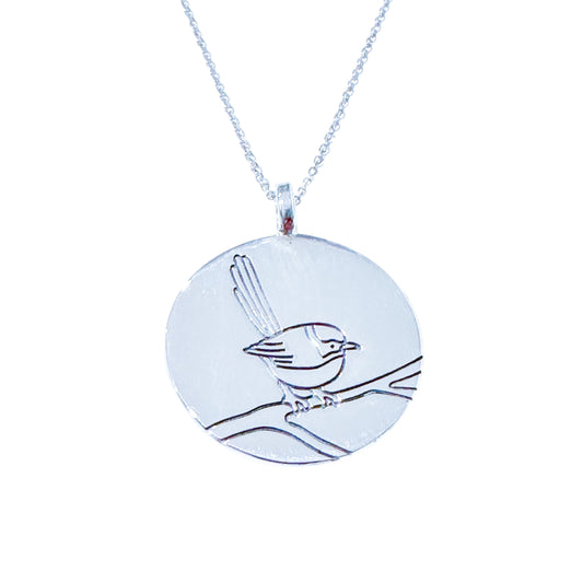 Superb Fairy Wren Pendant