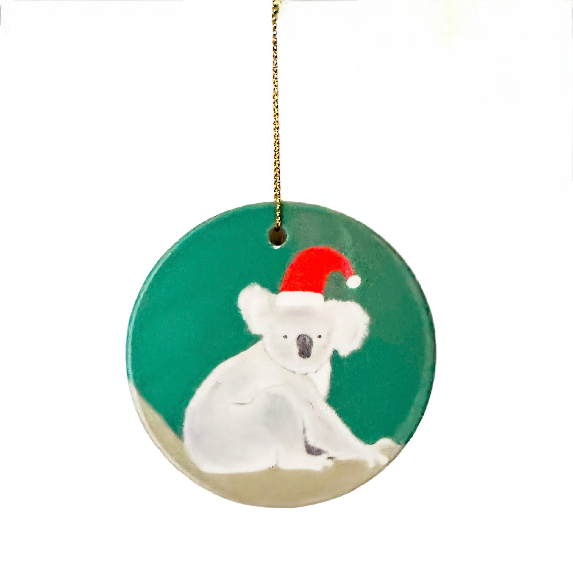 Koala Christmas Decoration – Red Parka