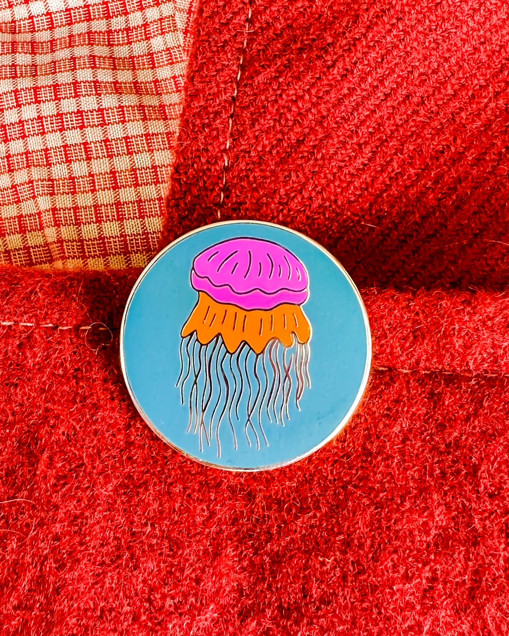 Lion's Mane Jellyfish Pin