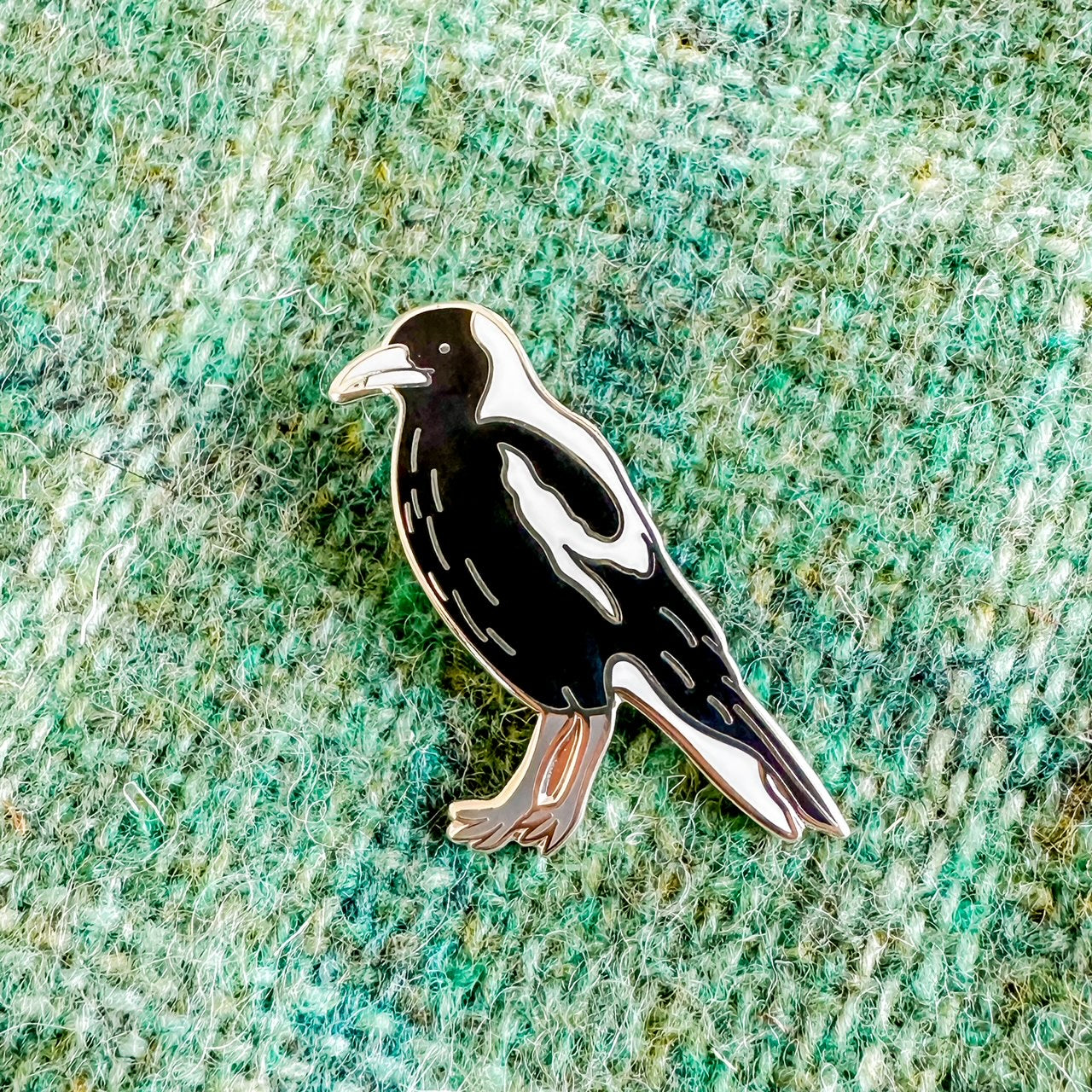 Australian Magpie Pin