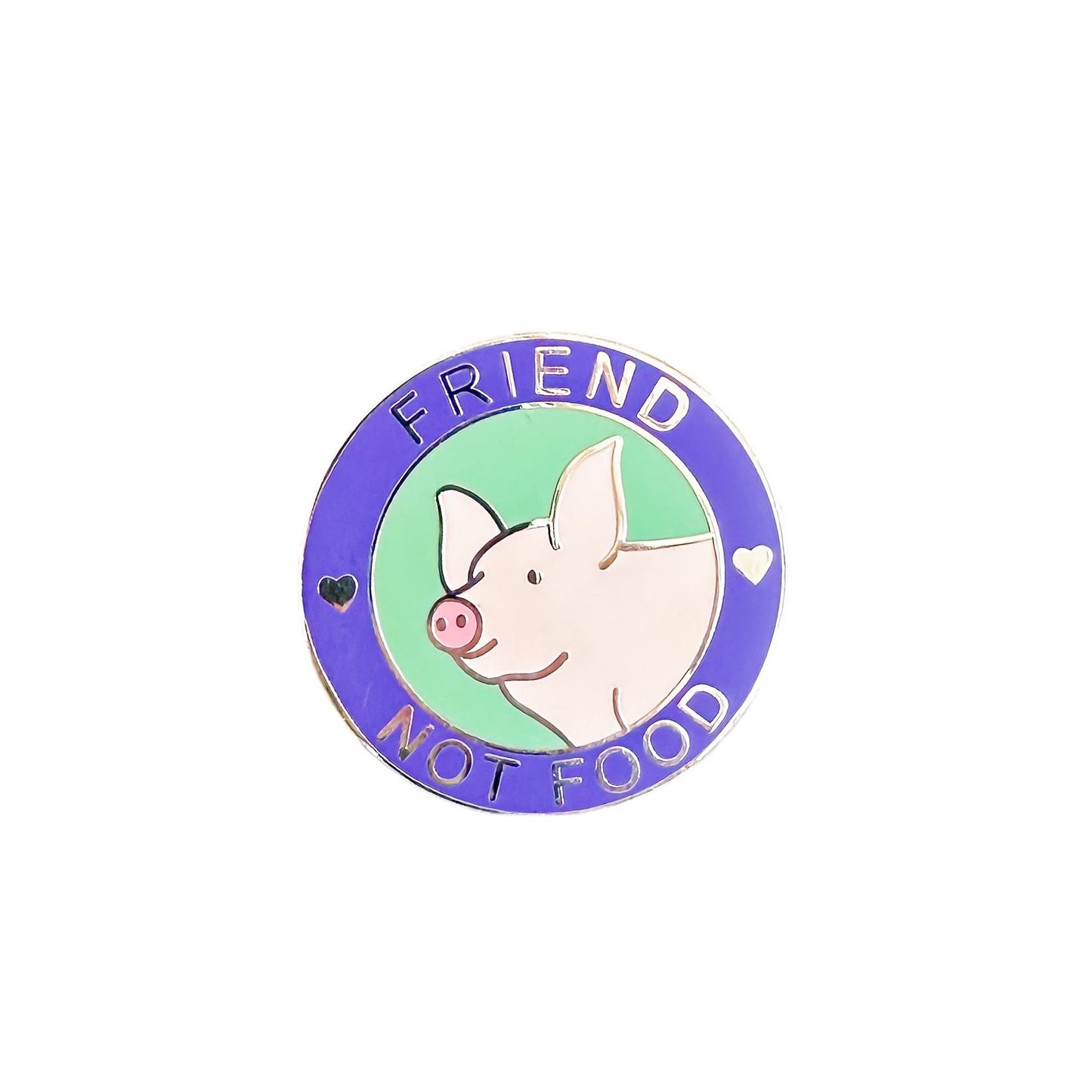 Friend Not Food Pin