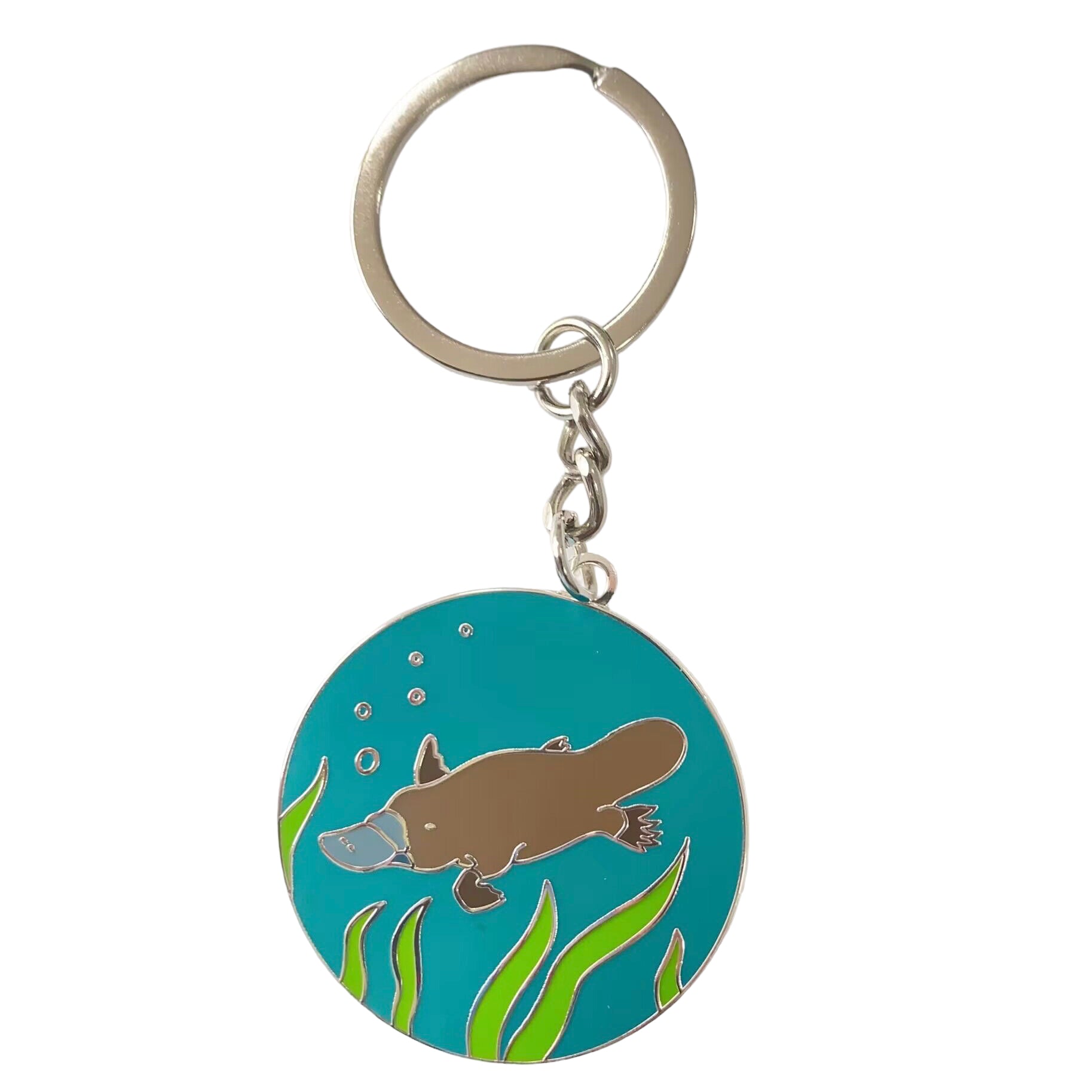 Key Rings Forpus Platypus Keyring – Red Parka