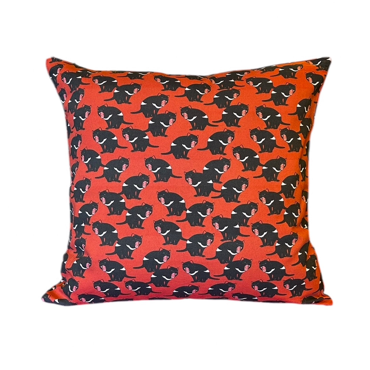 Tasmanian Devil  Recycled Cotton Cushion Cover