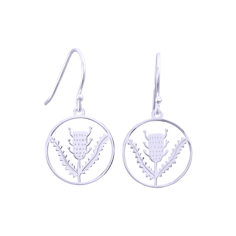 Banksia Recycled Silver Small Drops