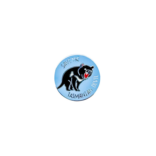 Save the Tasmanian Devil Pin