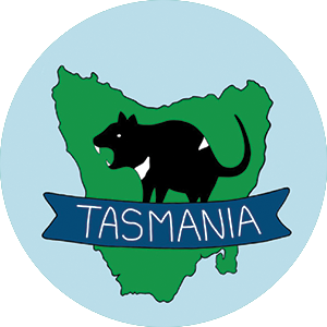 Tasmania Bottle Opener Magnet