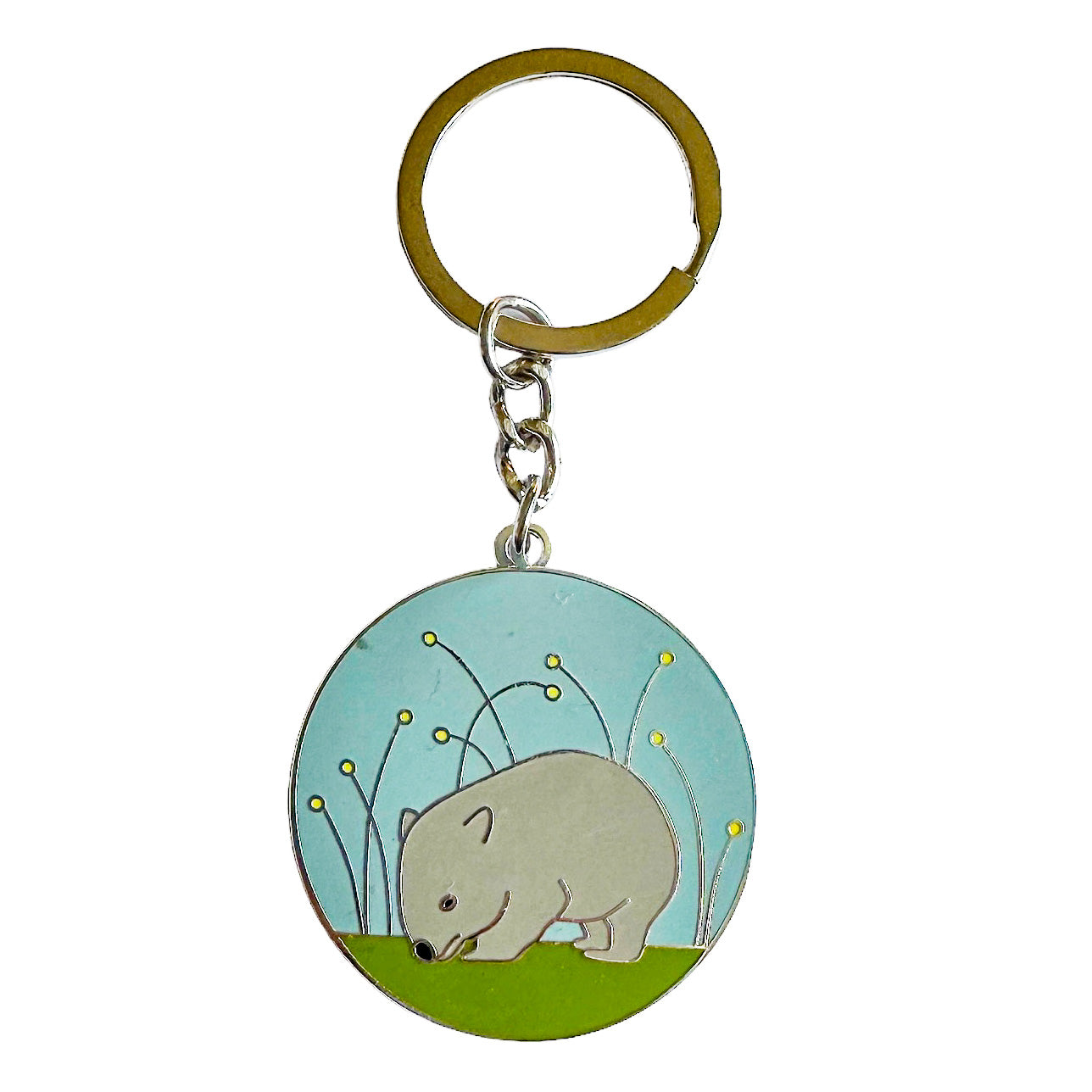 Wombat Key Rings Red Parka Keyrings