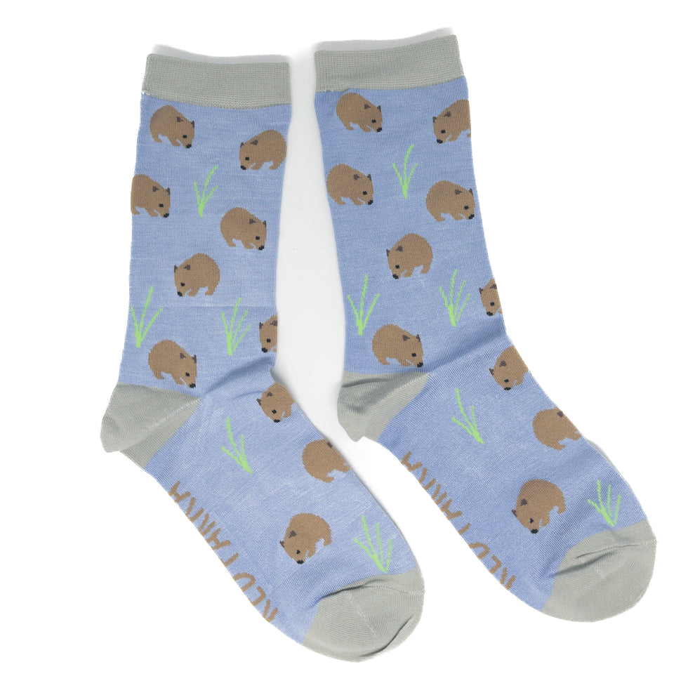Wombat Socks – Red Parka