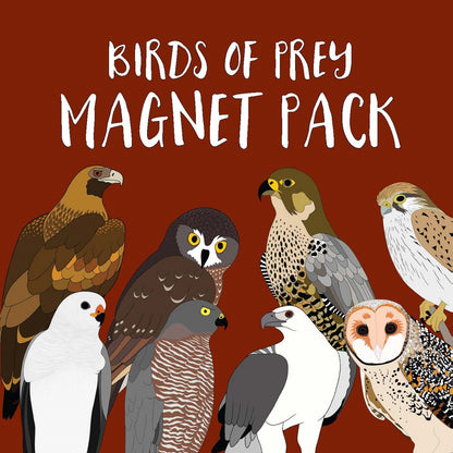Birds of Prey Magnet Pack