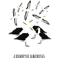 A Rookery of Albatrosses Art Print