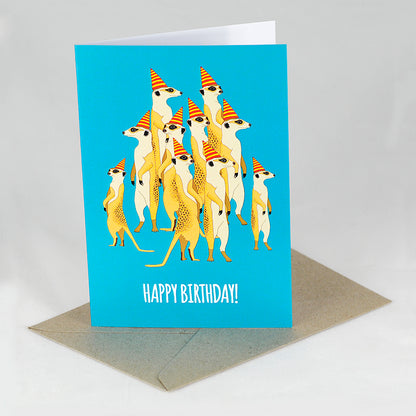 Meerkat Birthday Card Card
