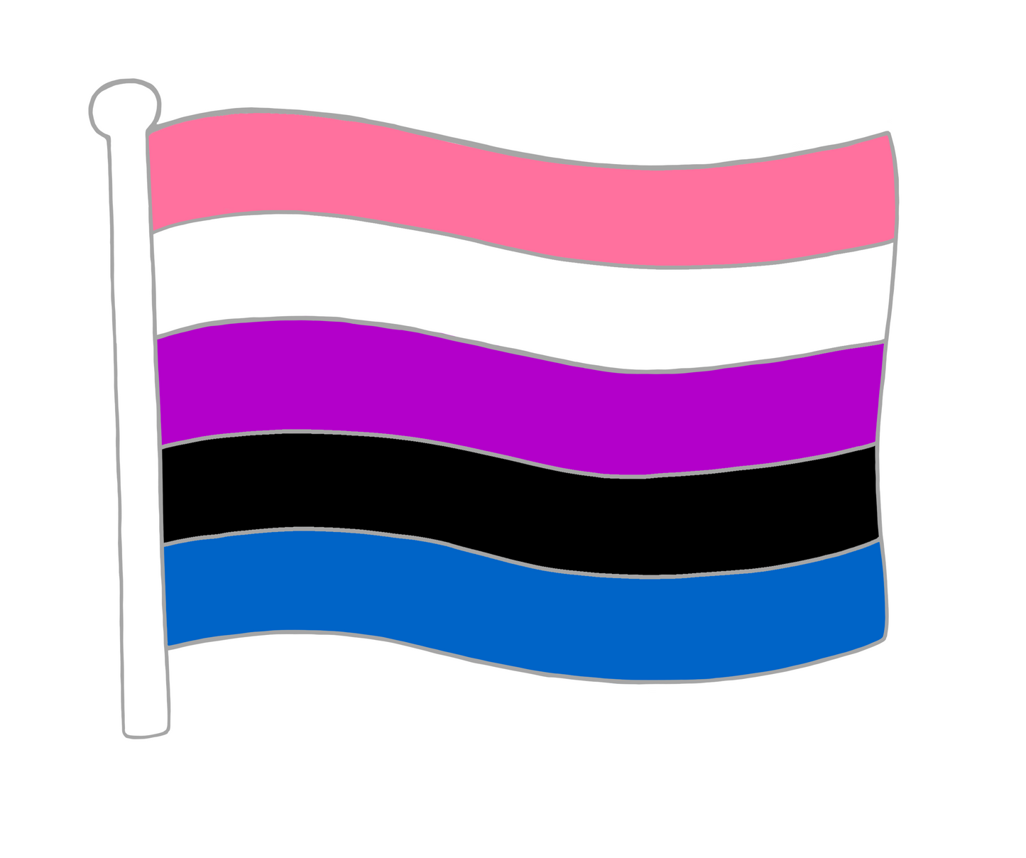 Yay Gay Large Flag