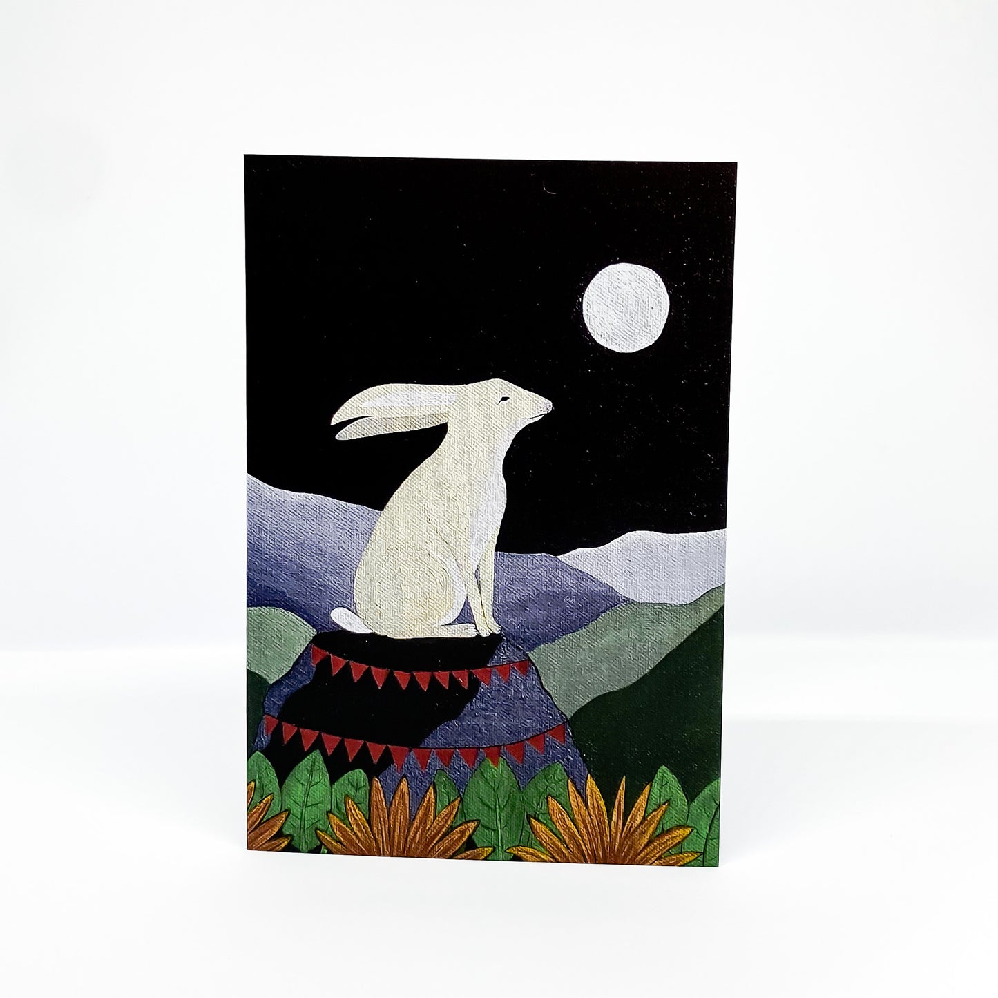 The Hare and the Moon Card