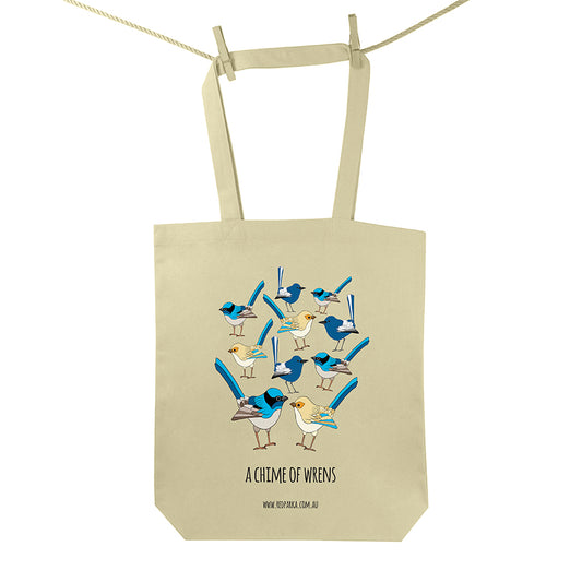 Chime of Wrens Tote Bag