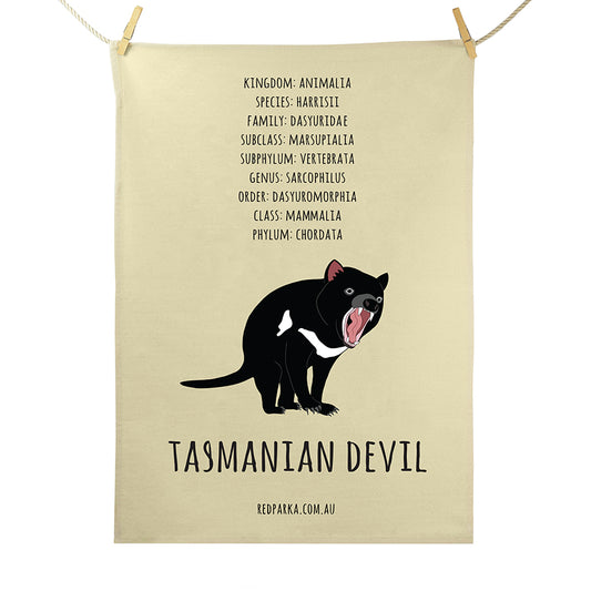 Tasmanian Devil Tea Towel