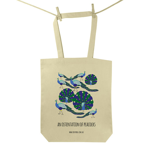 Ostentation of Peacocks Tote Bag