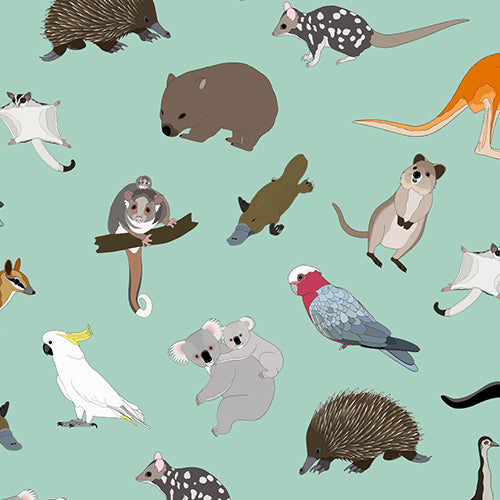 Australian Animals Wrapping Paper