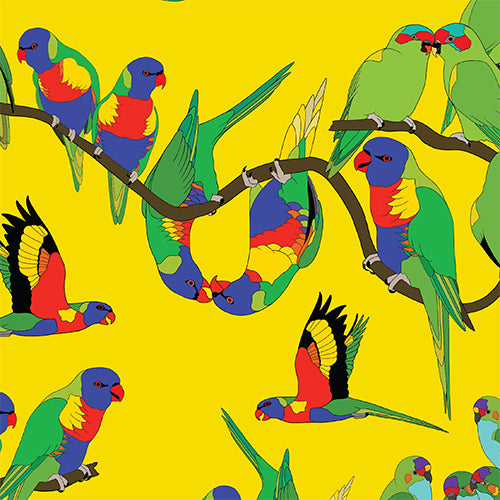 Lorikeets Wrapping Paper