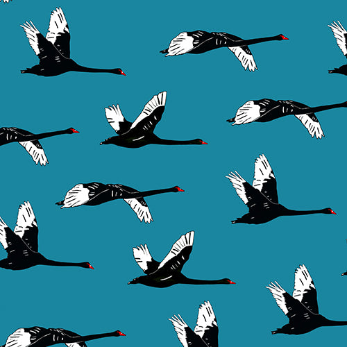 Swans Wrapping Paper